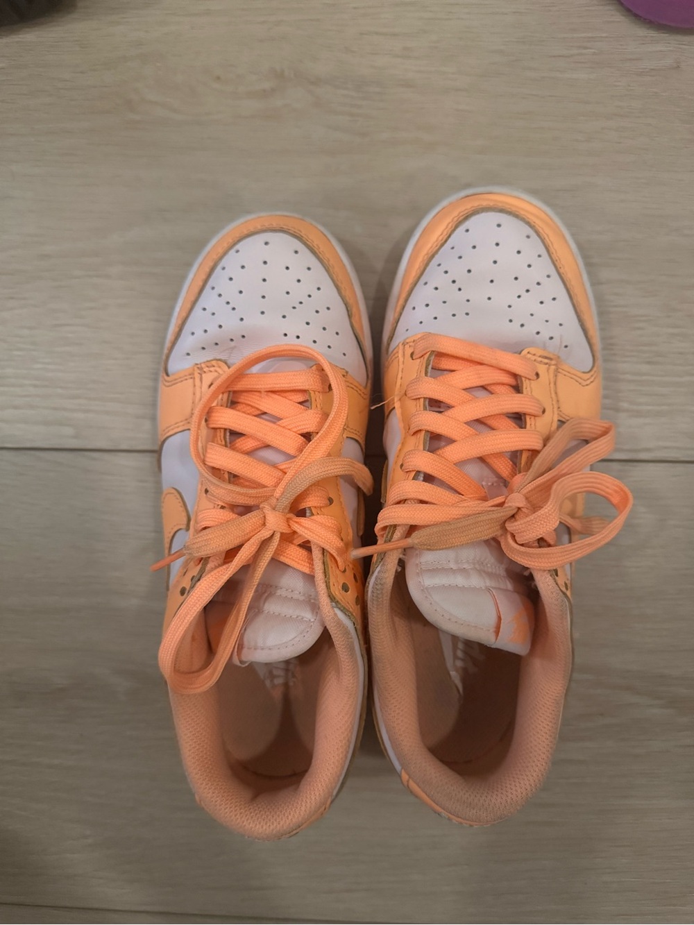 Nike Dunks - Orange and Cream